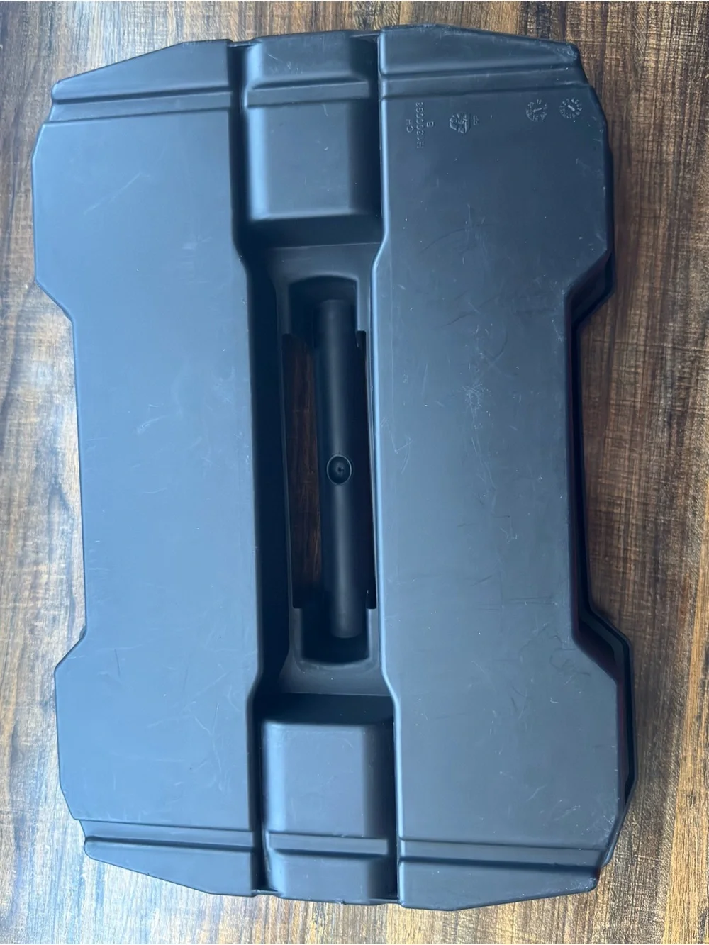 New Black Plastic Utility Cleaning Tool Caddy Tray Box with Handle